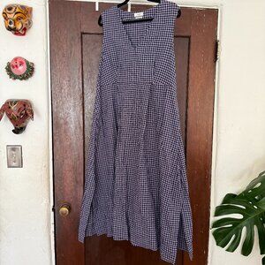 Toast Cotton Gingham Seersucker Dress